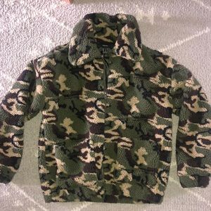Teddy Camo Coat